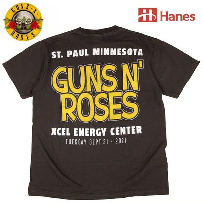 Guns N' Roses ガンズアンドローゼス Tシャツ Hanes製 PEANUTS 並行輸入品 266