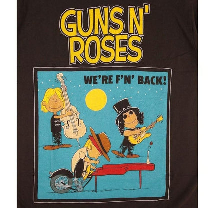 Guns N' Roses ガンズアンドローゼス Tシャツ Hanes製 PEANUTS 並行輸入品 266