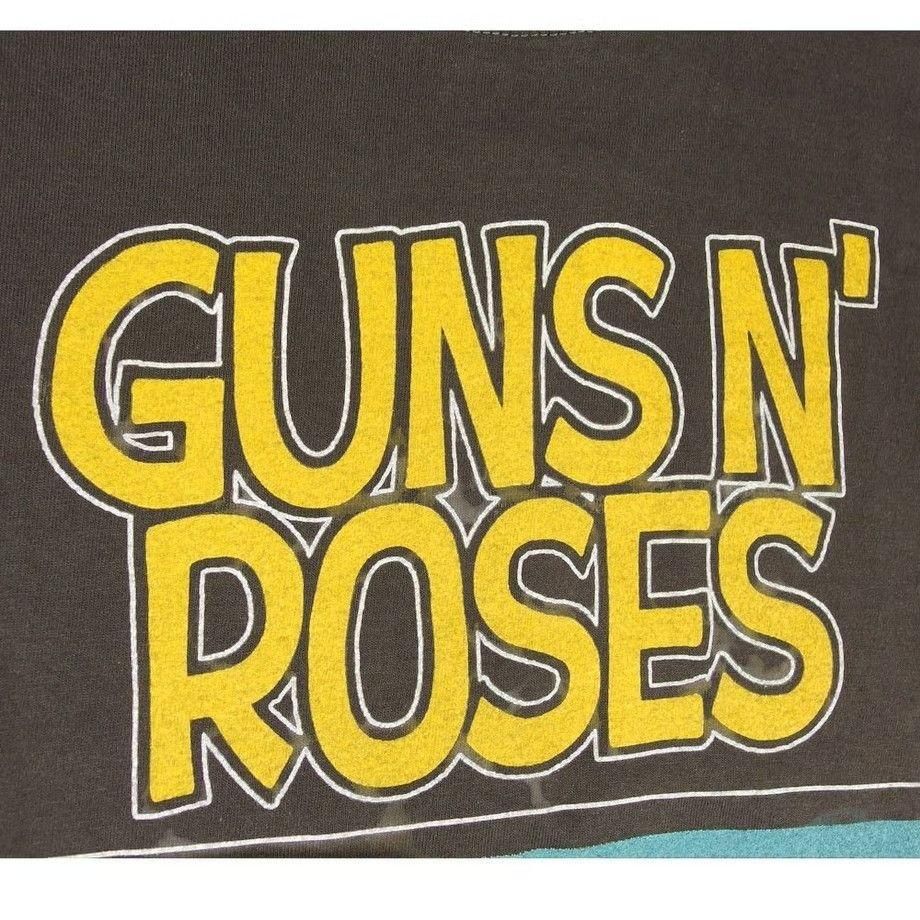 Guns N' Roses ガンズアンドローゼス Tシャツ Hanes製 PEANUTS 並行輸入品 266