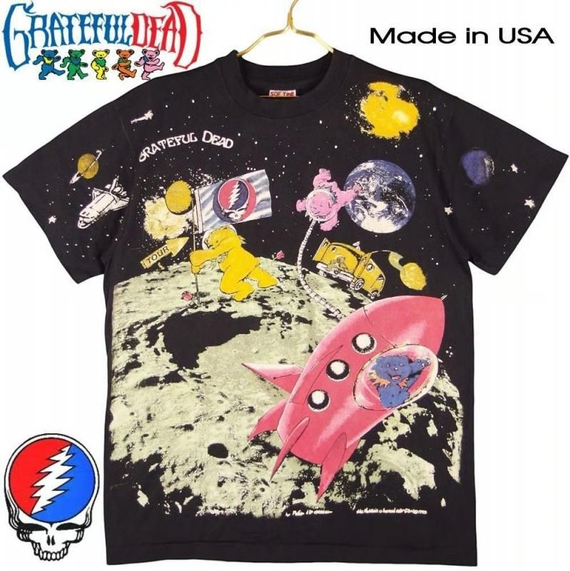 GRATEFUL DEAD グレイトフルデッド Tシャツ アメリカ製 デッドベア 182