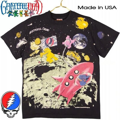 GRATEFUL DEAD グレイトフルデッド Tシャツ アメリカ製 デッドベア 182