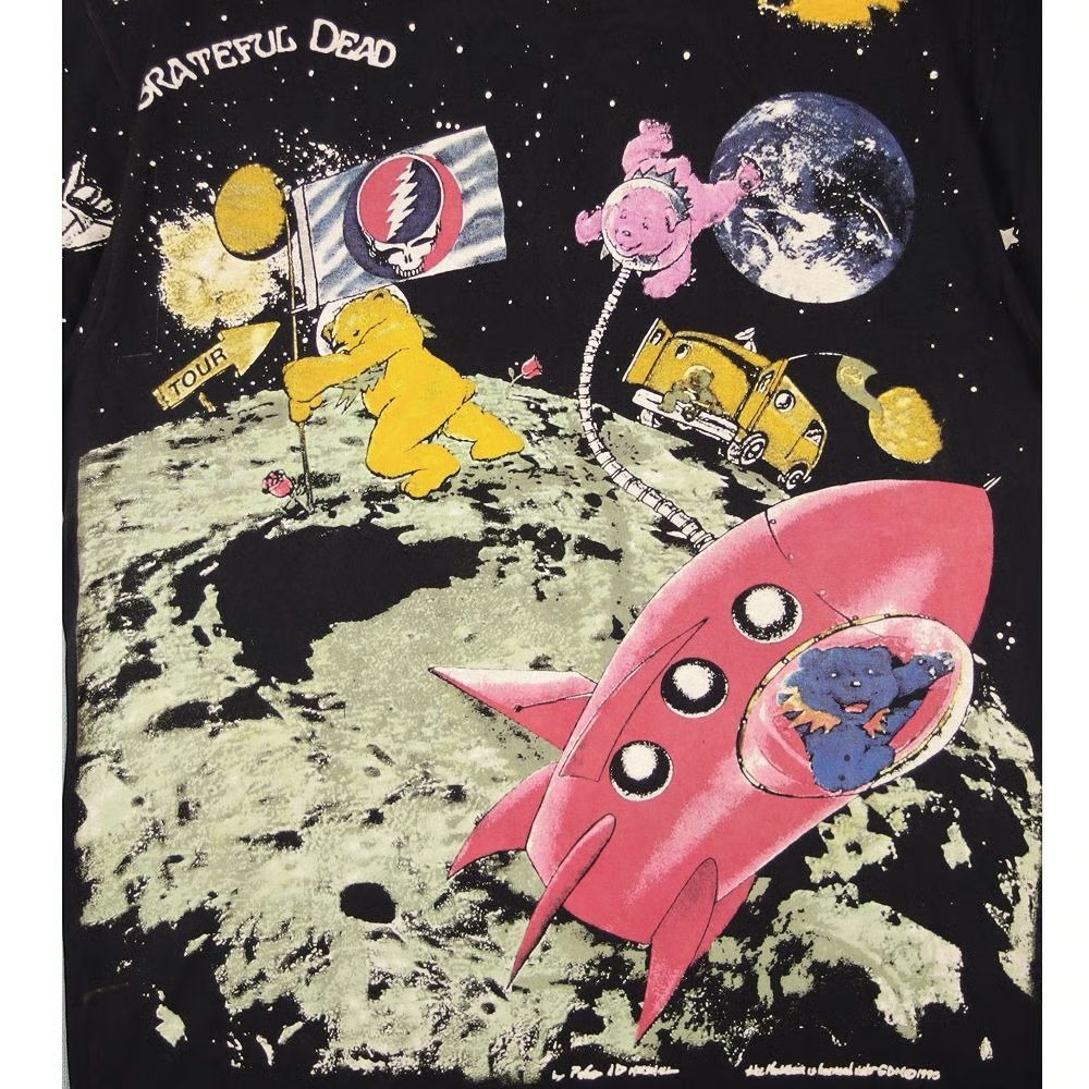 GRATEFUL DEAD グレイトフルデッド Tシャツ アメリカ製 デッドベア 182