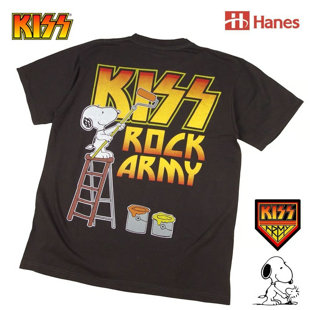 KISS Tシャツ Hanes製 PEANUTS 並行輸入品 336