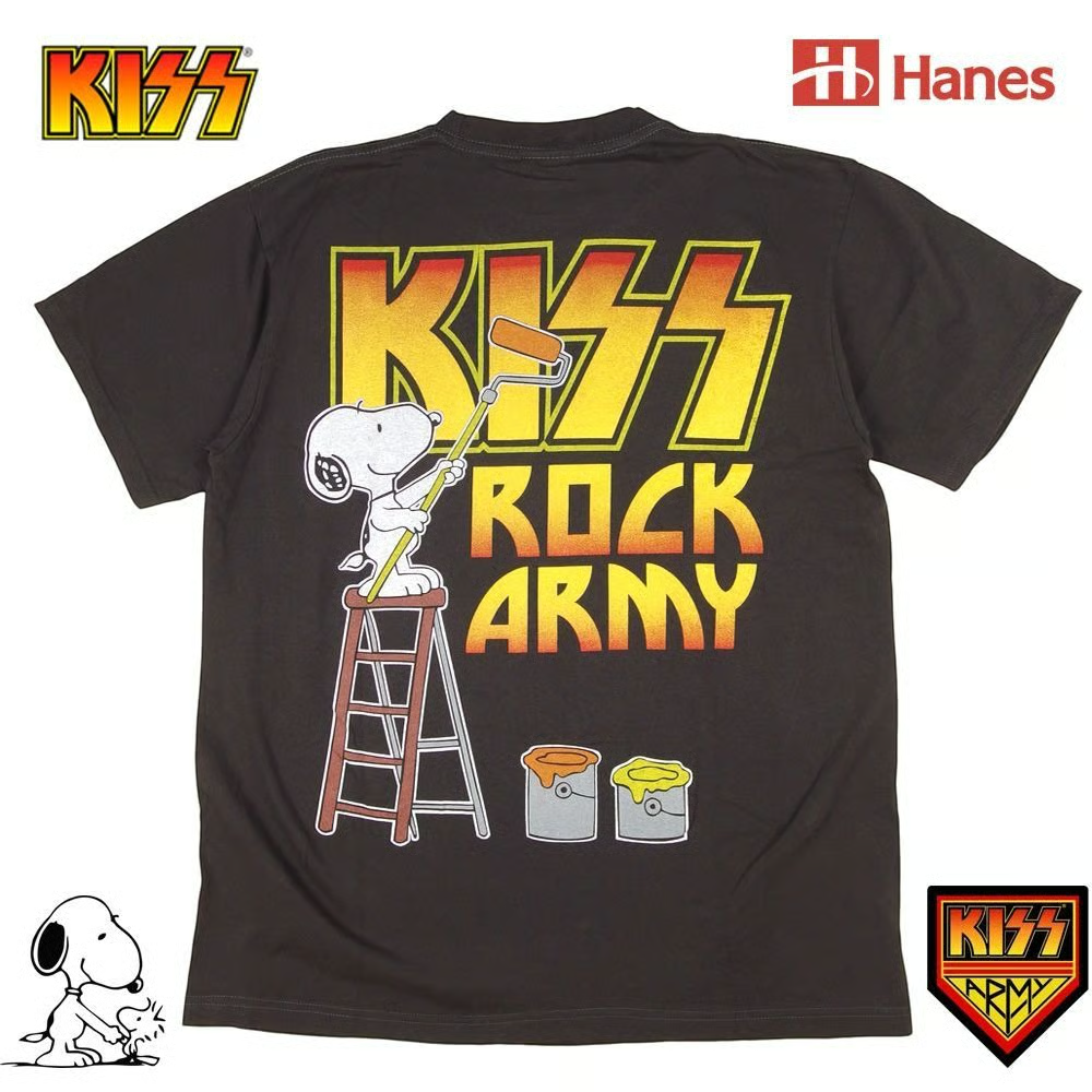 KISS Tシャツ Hanes製 PEANUTS 並行輸入品 336