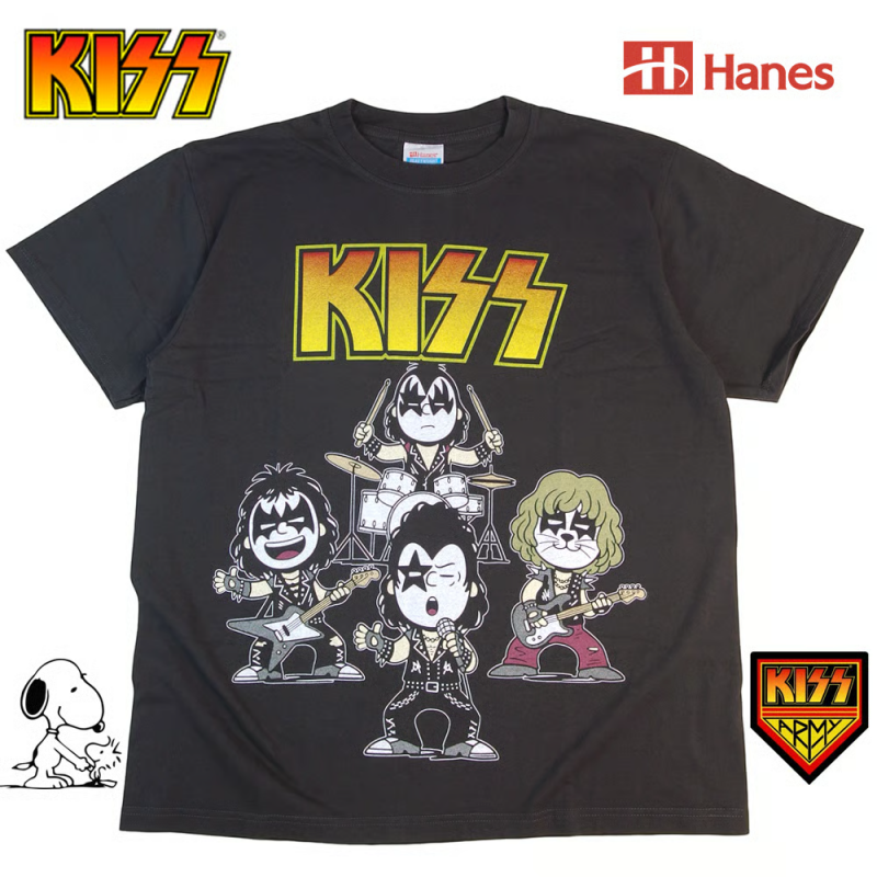 KISS Tシャツ Hanes製 PEANUTS 並行輸入品 414