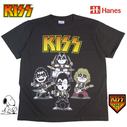 KISS Tシャツ Hanes製 PEANUTS 並行輸入品 414