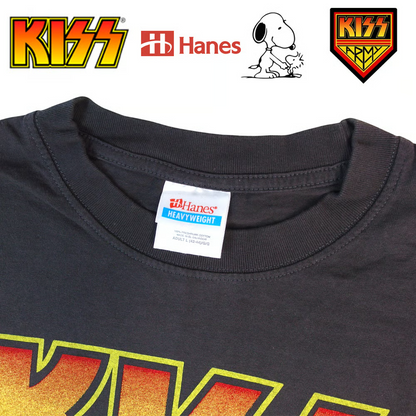 KISS Tシャツ Hanes製 PEANUTS 並行輸入品 414