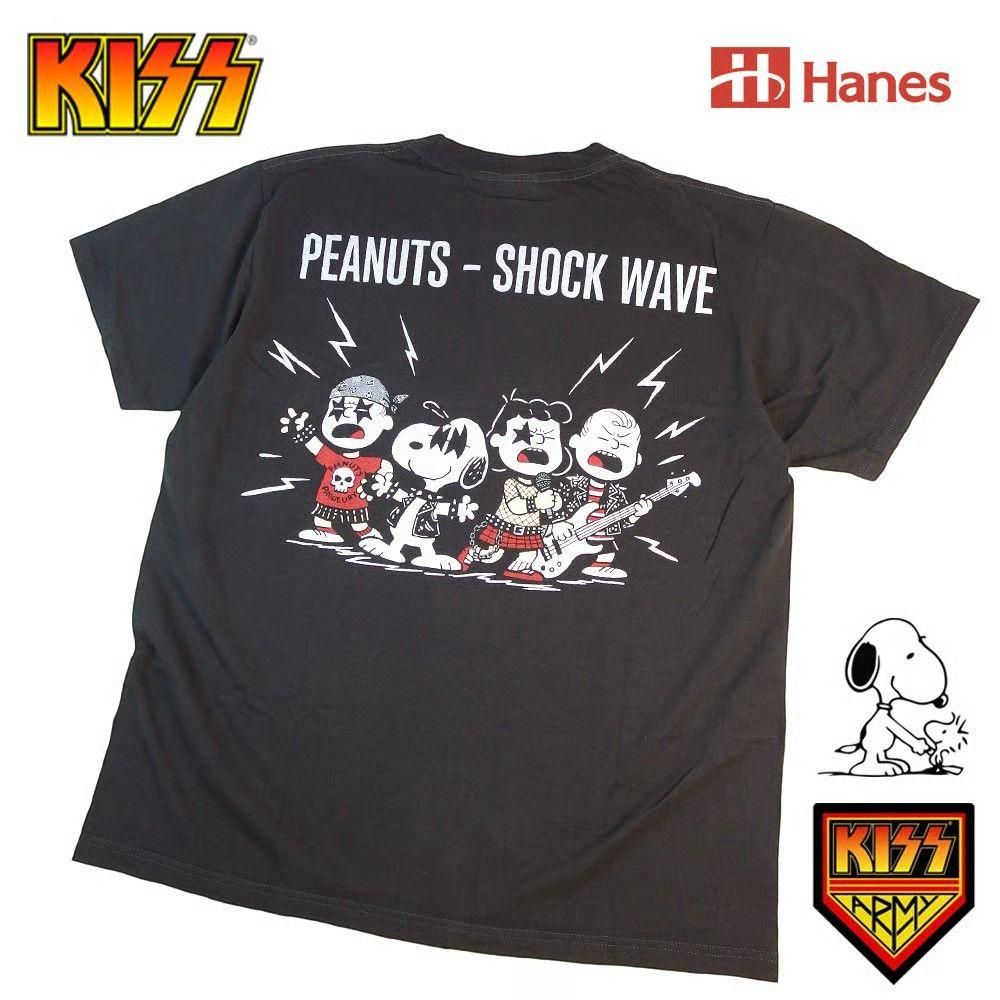 KISS Tシャツ Hanes製 PEANUTS 並行輸入品 414