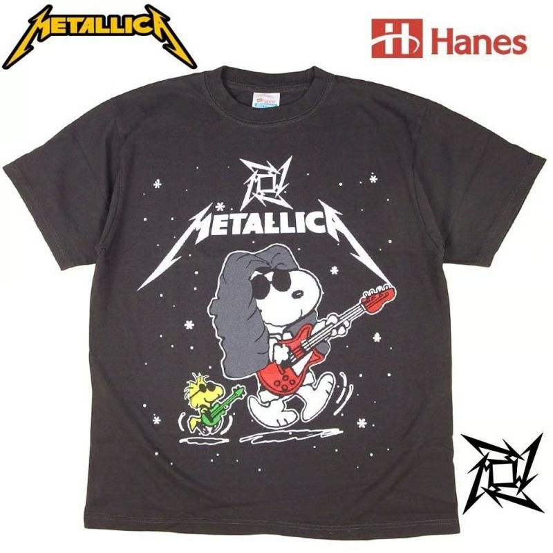 Metallica メタリカ Tシャツ Hanes製 PEANUTS 並行輸入品 272