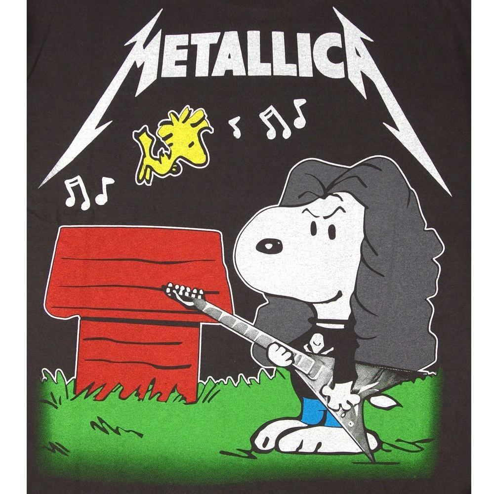 Metallica メタリカ Tシャツ Hanes製 PEANUTS 並行輸入品 272