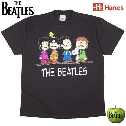 The Beatles ザ ビートルズ Tシャツ Hanes製 PEANUTS 並行輸入品 290