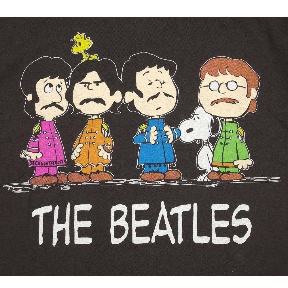 The Beatles ザ ビートルズ Tシャツ Hanes製 PEANUTS 並行輸入品 290