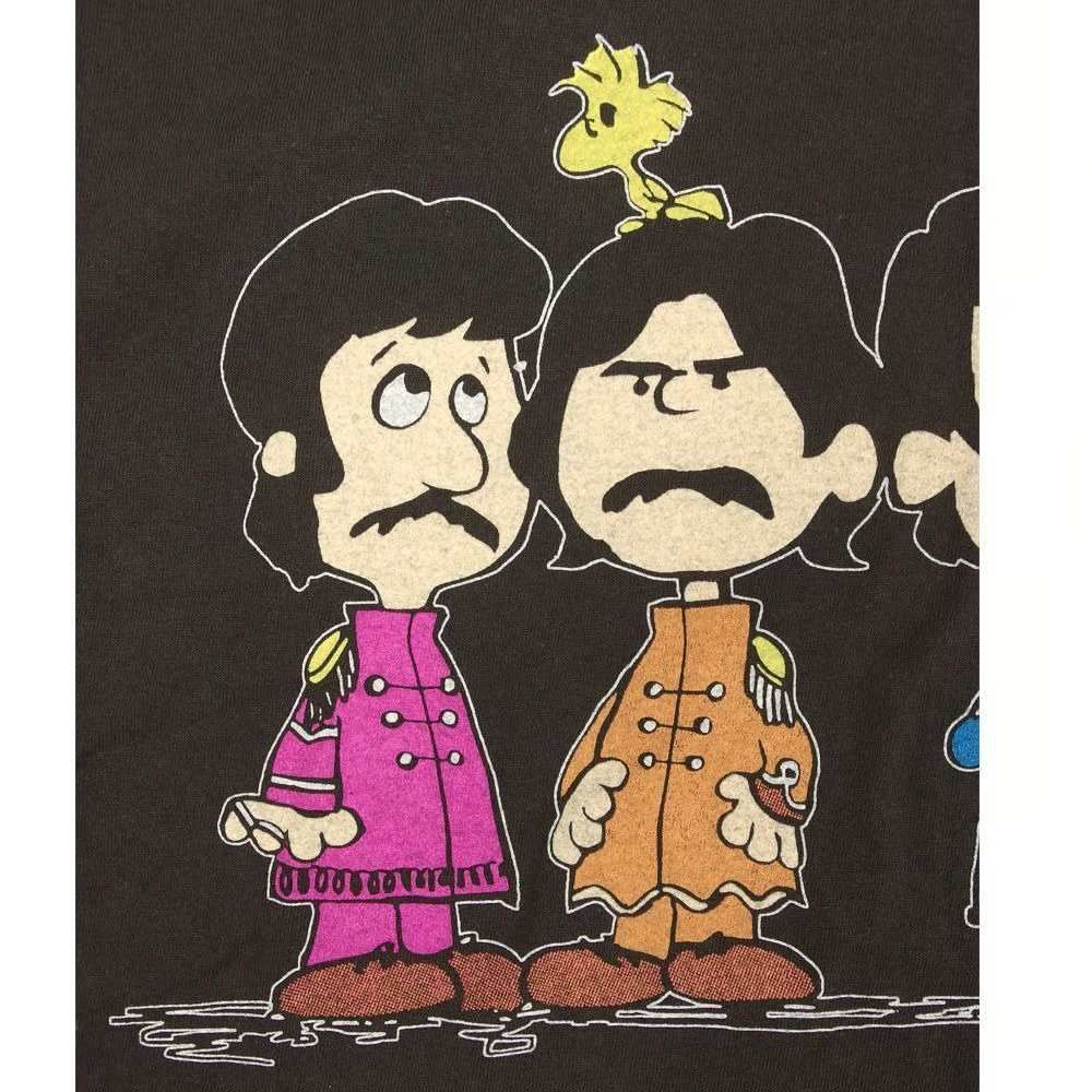 The Beatles ザ ビートルズ Tシャツ Hanes製 PEANUTS 並行輸入品 290