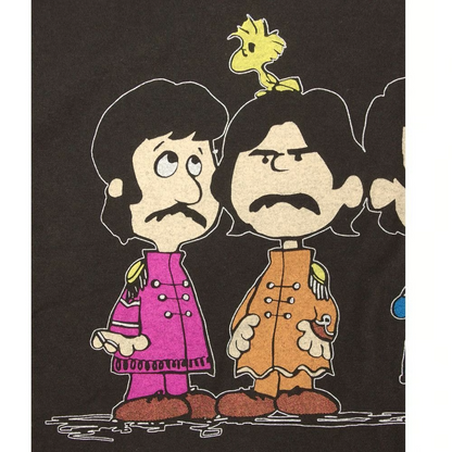 The Beatles ザ ビートルズ Tシャツ Hanes製 PEANUTS 並行輸入品 290