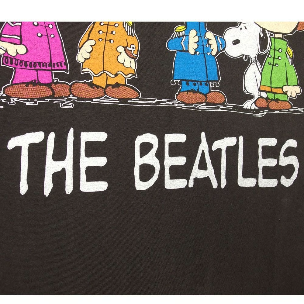 The Beatles ザ ビートルズ Tシャツ Hanes製 PEANUTS 並行輸入品 290