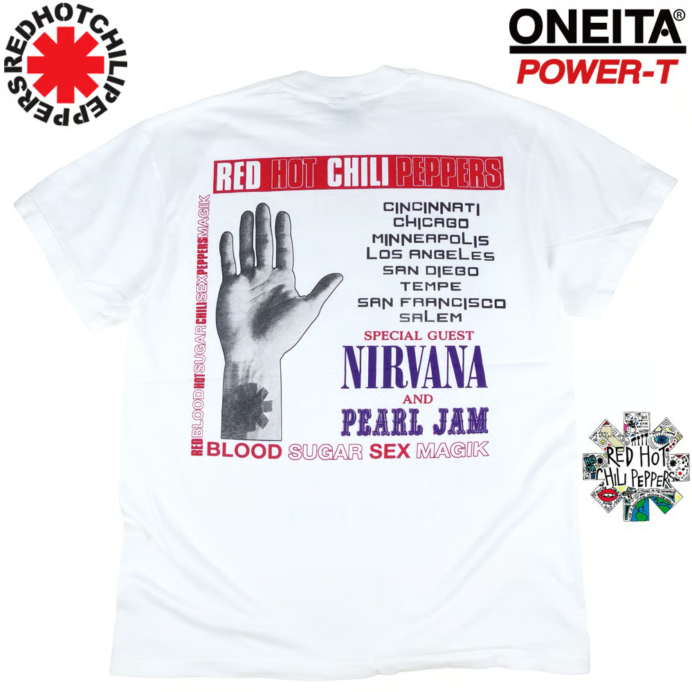RED HOT CHILI PEPPERS レッチリ Tシャツ ONEITA製 並行輸入品 439