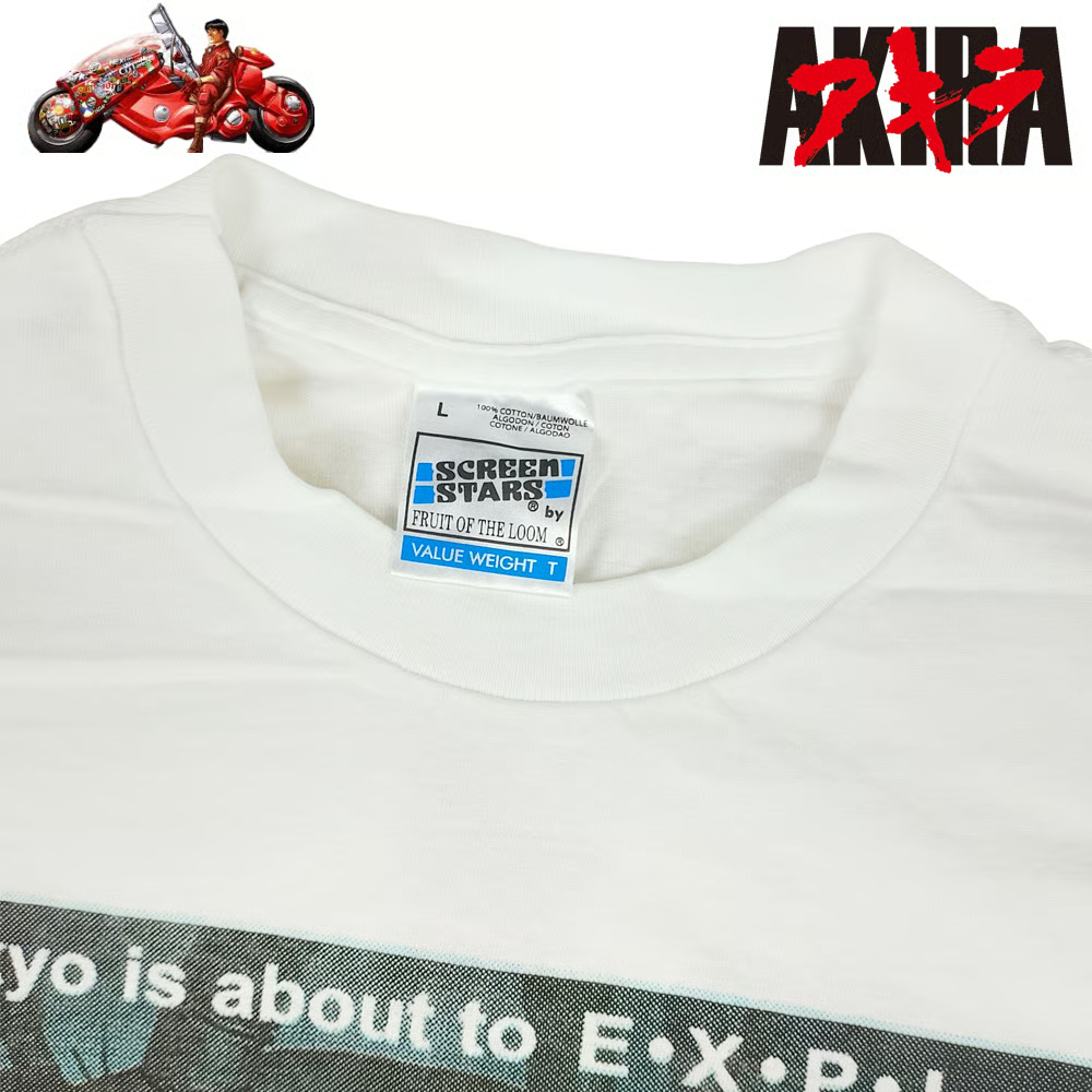 AKIRA アキラ アニメ Tシャツ USA製 Tシャツ 並行輸入品 165