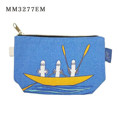 グッディポーチ ムーミン ニョロニョロ ブルー MM3277EM