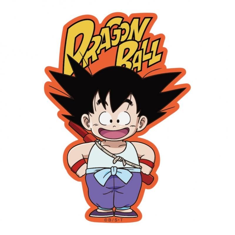キャラクターステッカー ドラゴンボール 悟空 ロゴ YE×OR TE1233