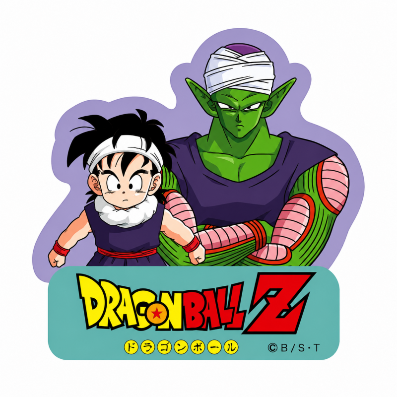 キャラクターステッカー ドラゴンボールZ 師弟 TE2174