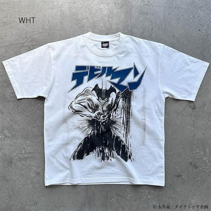 SCREEN STARS BEST デビルマン プリント Tシャツ WHITE