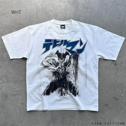 SCREEN STARS BEST デビルマン プリント Tシャツ WHITE
