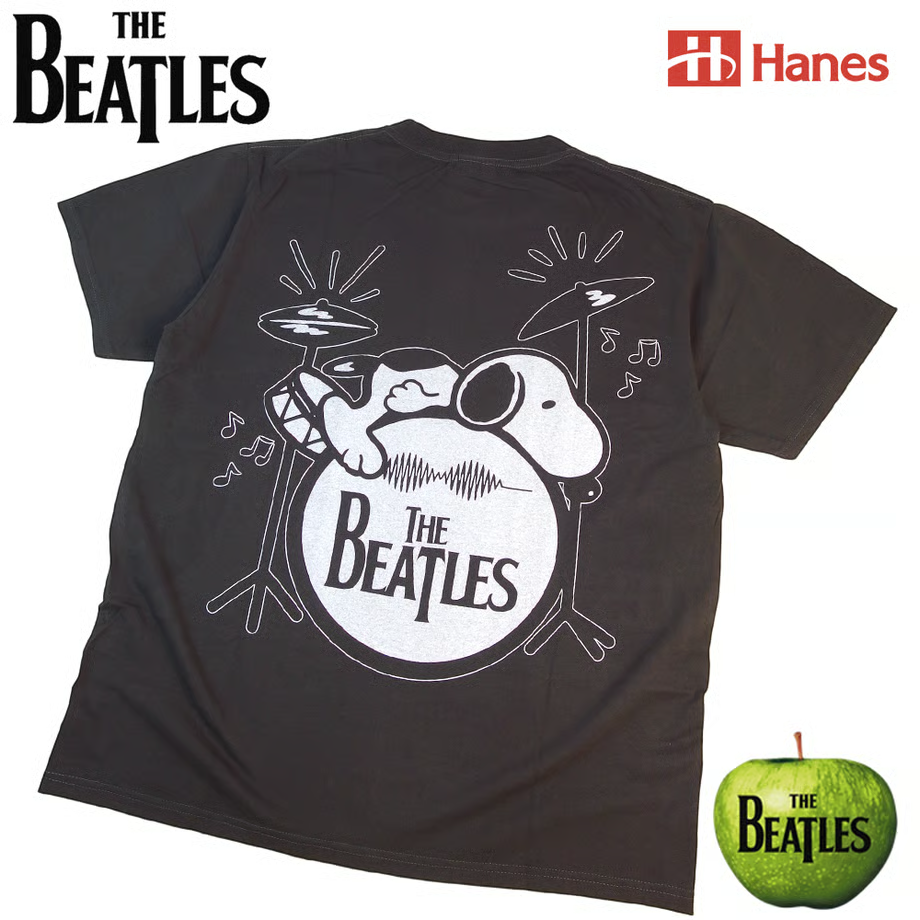 The Beatles ザ ビートルズ Tシャツ Hanes製 PEANUTS 並行輸入品 412