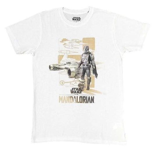 STAR WARS スター・ウォーズ マンダロリアン・アンド・グローグー The Mandalorian Din & Grogu WHITE