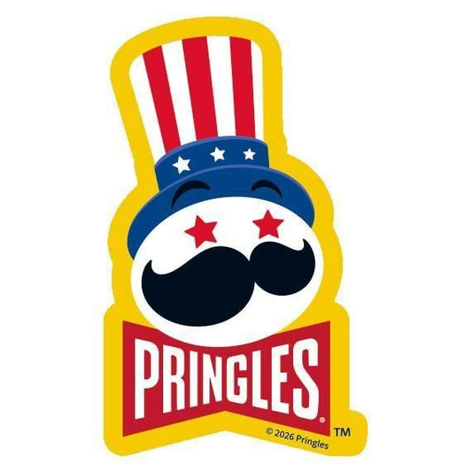 PRINGLES プリングルズ フルダイカット ステッカー MR.P AMERICAN STAR