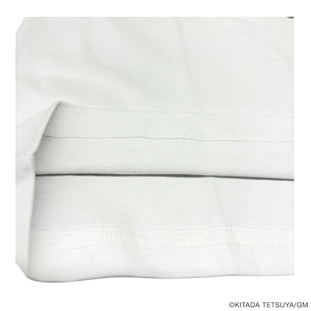 P-CHAN スパンコールデザイン 半袖Tシャツ WHITE