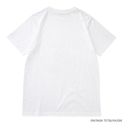 P-CHAN スパンコールデザイン 半袖Tシャツ WHITE
