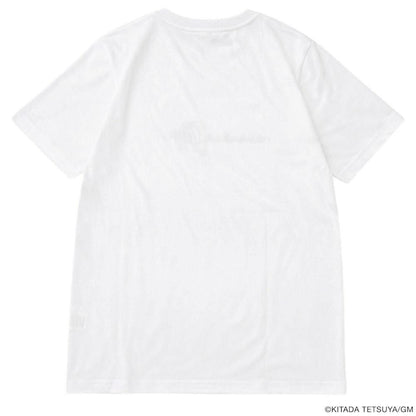 P-CHAN ロゴデザイン 半袖Tシャツ WHITE