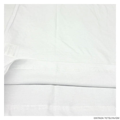 P-CHAN ロゴデザイン 半袖Tシャツ WHITE