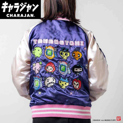 キャラジャン たまごっち ドットたまごっち スカジャン