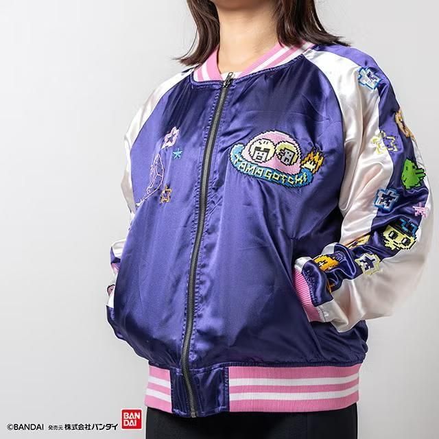 キャラジャン たまごっち ドットたまごっち スカジャン