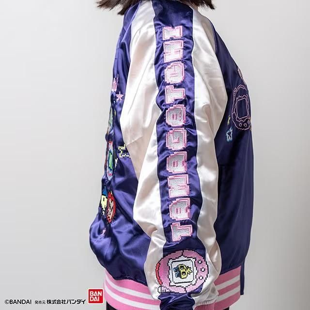 キャラジャン たまごっち ドットたまごっち スカジャン