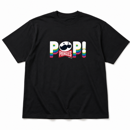 PRINGLES プリングルズ Tシャツ POP！ BLACK