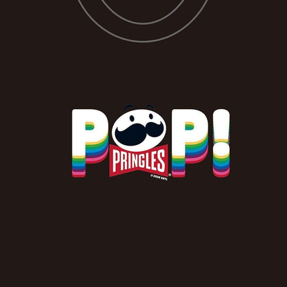 PRINGLES プリングルズ Tシャツ POP！ BLACK