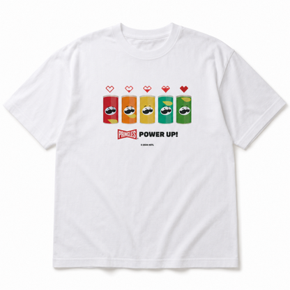 PRINGLES プリングルズ Tシャツ CANS WHITE