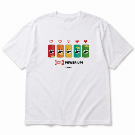 PRINGLES プリングルズ Tシャツ CANS WHITE