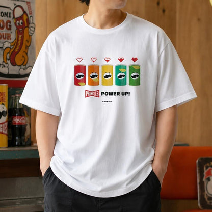PRINGLES プリングルズ Tシャツ CANS WHITE