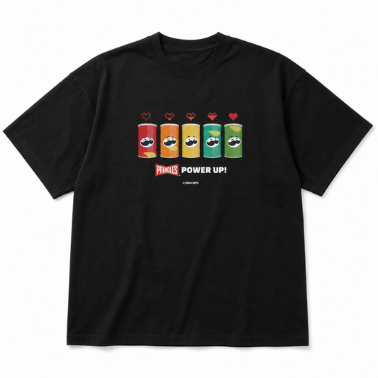PRINGLES プリングルズ Tシャツ CANS BLACK