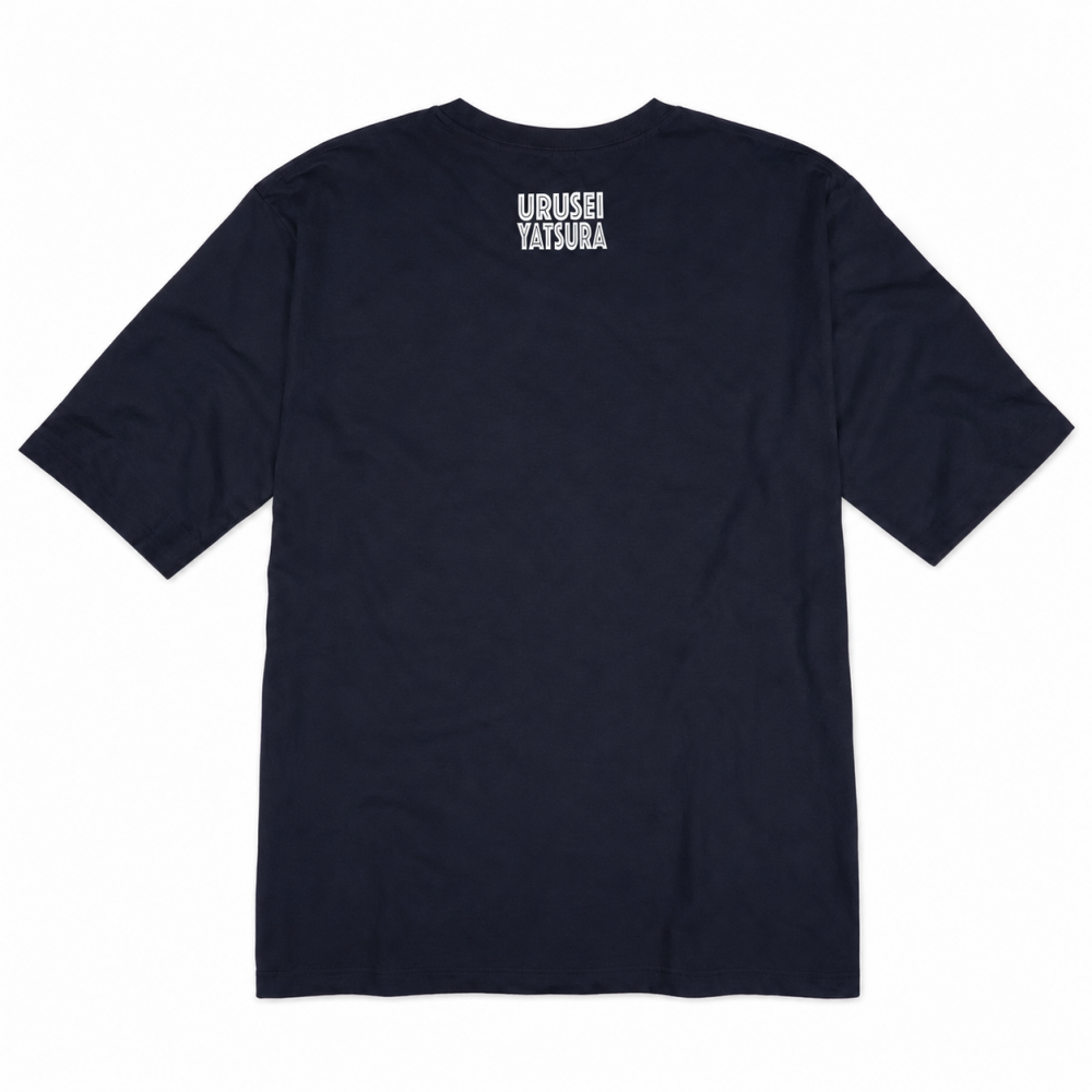 うる星やつら ラムちゃん Tシャツ ビックシルエット NAVY