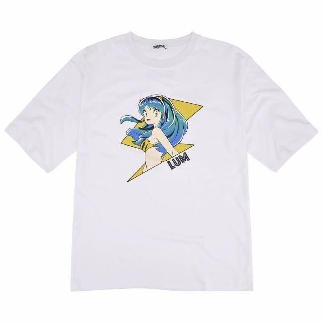 うる星やつら ラムちゃん Tシャツ ビックシルエット WHITE