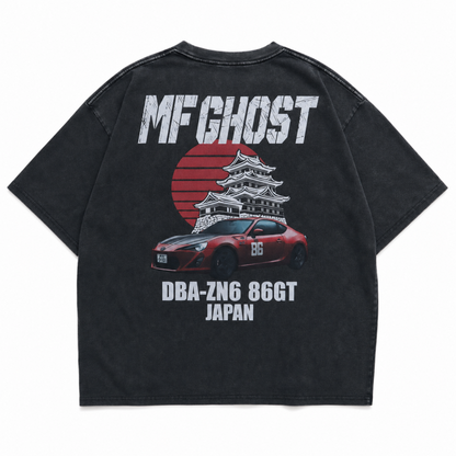 MFゴースト TOYOTA 86 Tシャツ BLACK