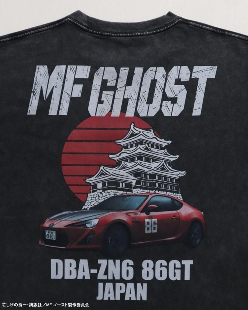 MFゴースト TOYOTA 86 Tシャツ BLACK