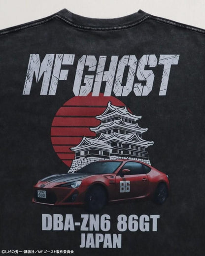 MFゴースト TOYOTA 86 Tシャツ BLACK