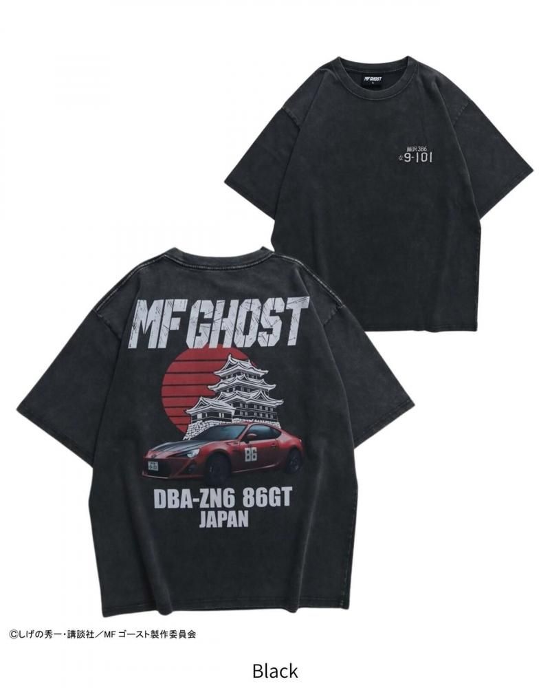 MFゴースト TOYOTA 86 Tシャツ BLACK
