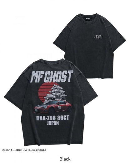 MFゴースト TOYOTA 86 Tシャツ BLACK