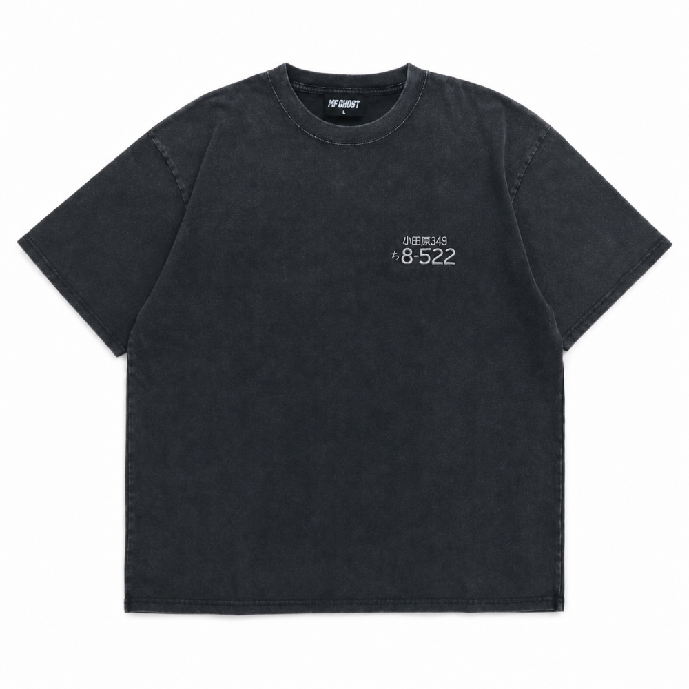 MFゴースト NISSAN GTR Tシャツ BLACK